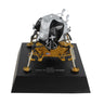 The Daron Boeing Lunar Excursion 1:48 Module features gold and silver details, antennas, a US flag, and sits on a labeled black base—perfect for collectors and space enthusiasts.