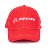 Boeing In China 50th Anniversary Hat Red Front View