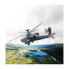 Boeing AH-64 Matted Print - Large (2752896204922)