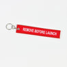 Boeing CST-100 Remove Before Launch Keychain (3011353739386)